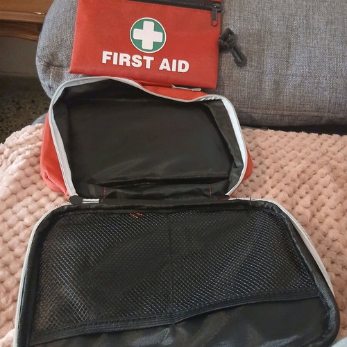 Car first aid kit new, set of two pieces