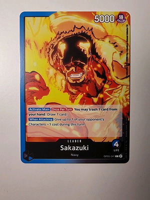 Sakazuki One Piece Card Game OP05-041 Leader