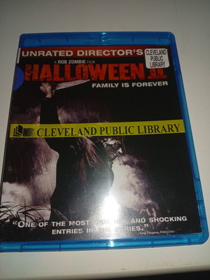 Halloween 2 Blu-Ray like new, English edition with subtitles