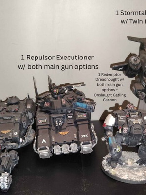 Raven Guard Warhammer 40K Space Marines army set