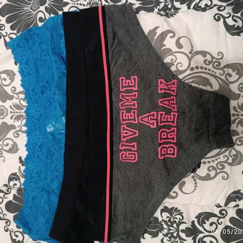 Underwear set of 3 small, new, unused
