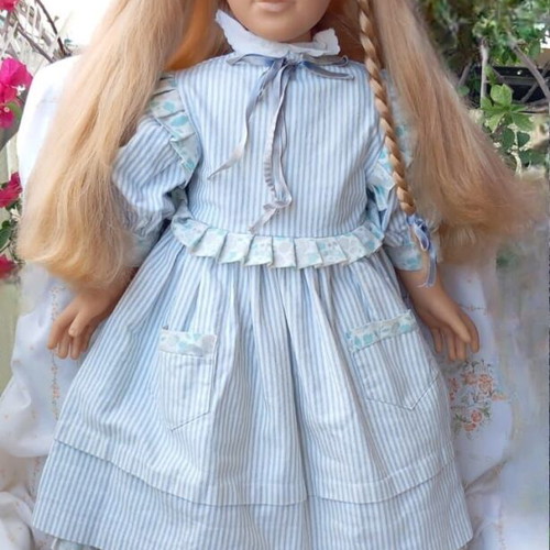 Furga Italian Doll 76cm like new with original outfit and blue eyes