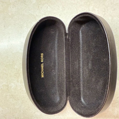 Michael Kors sunglasses case like new, brown