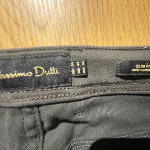 Men's pants used, 3 pieces, Massimo Dutti and Terranova, size 46, black and brown