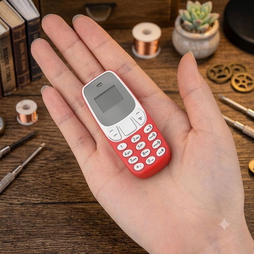 Mini Dual SIM L8STAR BM10 Red Mobile Phone new