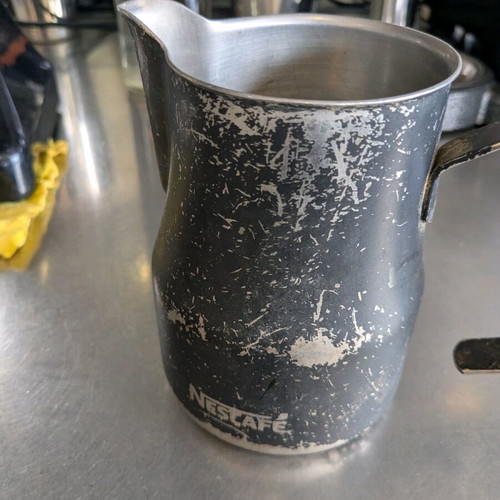 Nescafé milk jug used, medium size