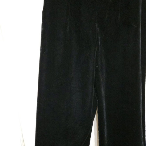 Zara velvet pants like new, black, size large