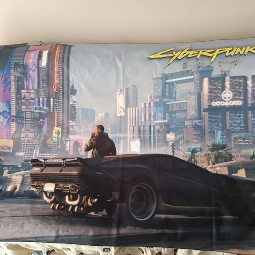 Cyberpunk 2077 wall banner 150x100cm