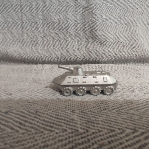 BTR-60 Soviet miniature vehicle used, armored personnel carrier