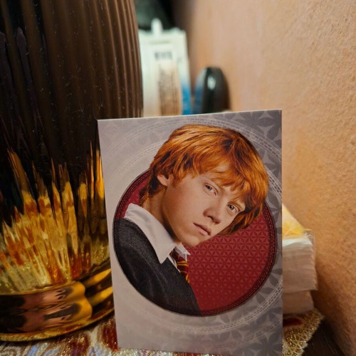 Harry Potter collectible card new Ron Weasly Warner Bros