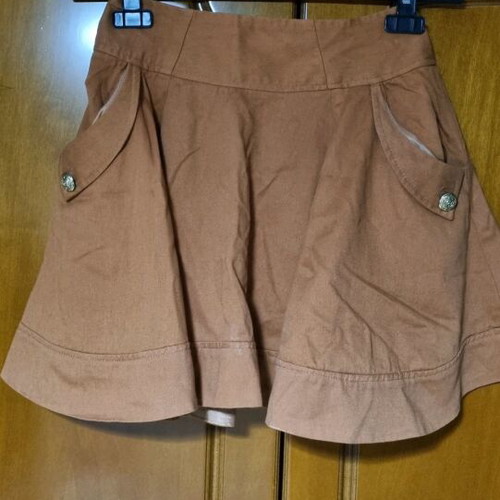 ASOS skirt brown - tan with high waist, like new