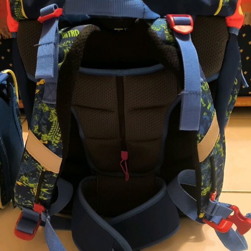 Scout Alpha school bag used, German, ergonomic design