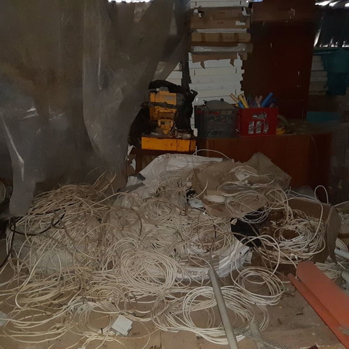 Electrical supplies new with cables and Petridis lighting