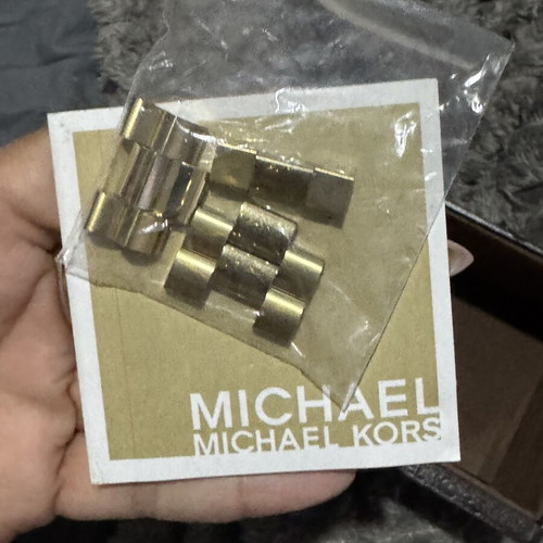 Michael Kors gold women's watch with box
