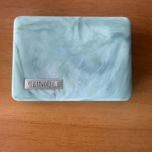 Clinique Soft-Pressed Powder Blusher Transparent Buffer Sun Duster like new
