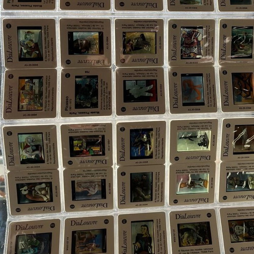 Musée Picasso Chefs-d’œuvre 40 diapositives slides like new