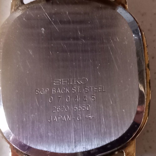 Seiko Quartz watch used vintage from Japan