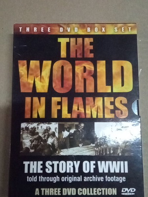The World In Flames Three DVD Box Set σαν καινούργιο