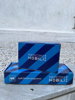 Nobili RD00110 and RD00118 faucet set new