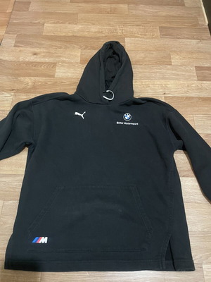 Puma BMW Motorsport Mens Hoodie like new, size XS, black