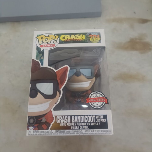 Funko Pop Crash Bandicoot special edition like new