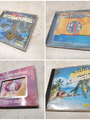 Πακέτο 4 CD συλλογών: 90s/00s Dance, House, Electro, Ambient, Chill Out, Reggae