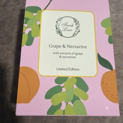 Fresh Line Grape & Nectarine body care set new