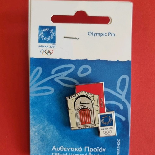 Olympic pins Athens 2004 new, set of 8, Traditional Doors series