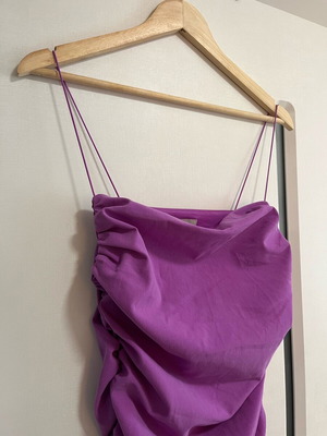 Long cyclamen dress H&M like new