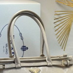 Shoulder bag new, white