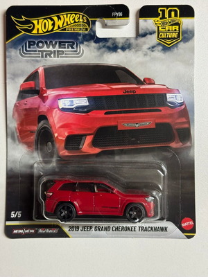 Hot Wheels Power Trip Jeep Grand Cherokee Trackhawk νέο