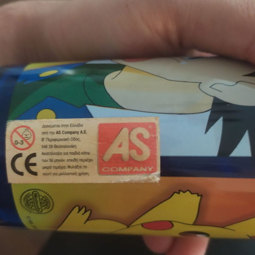 Pokemon Poliwrath glass used, collectible