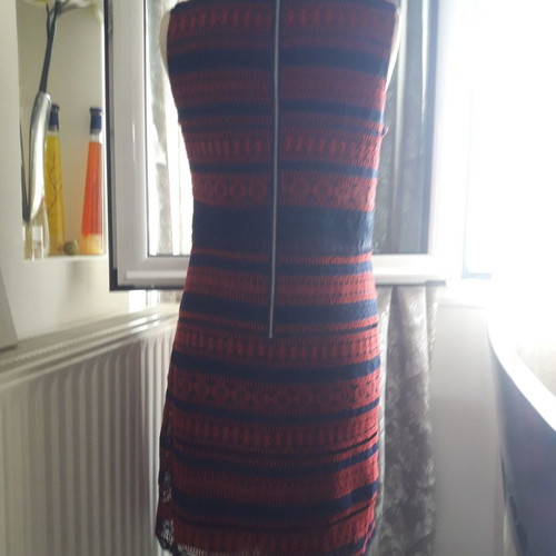 Jus d'orange dress new, size L, crochet knit
