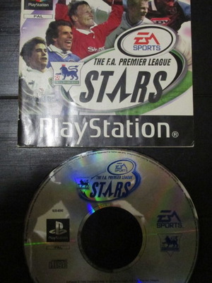 The F.A. Premier League Stars PlayStation (PS1) употребяван