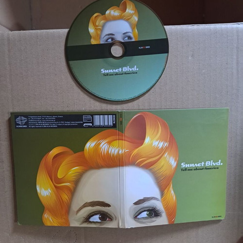 Sunset Blvd. Tell Me About America CD like new, electronic