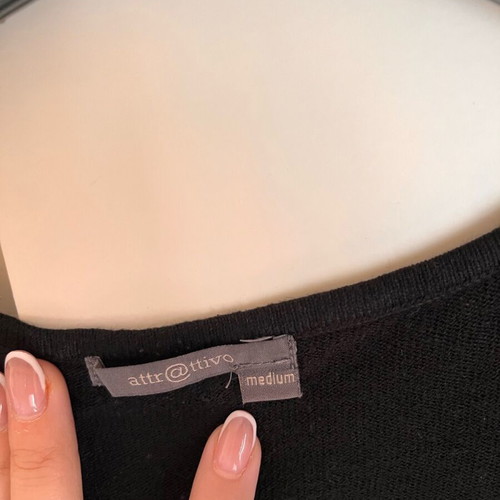 Wool mini dress Attrattivo used, black, size S