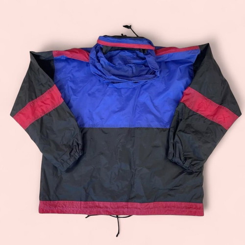 Vintage Shamp men's windbreaker size M like new, multi 90s