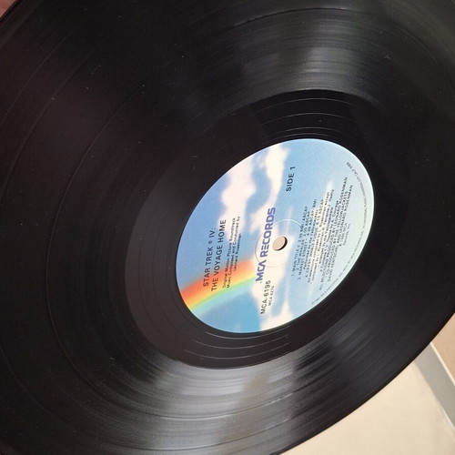Star Trek IV The Voyage Home vinyl soundtrack 1986 like new