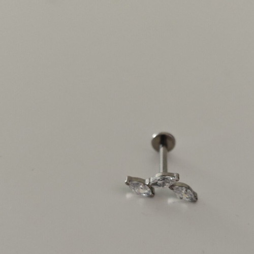Titanium stud earring