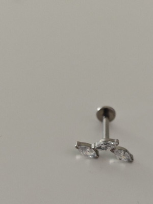 Titanium stud earring