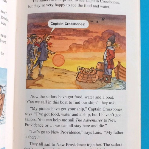 The Adventures of Captain Crossbones literary English book new with CD