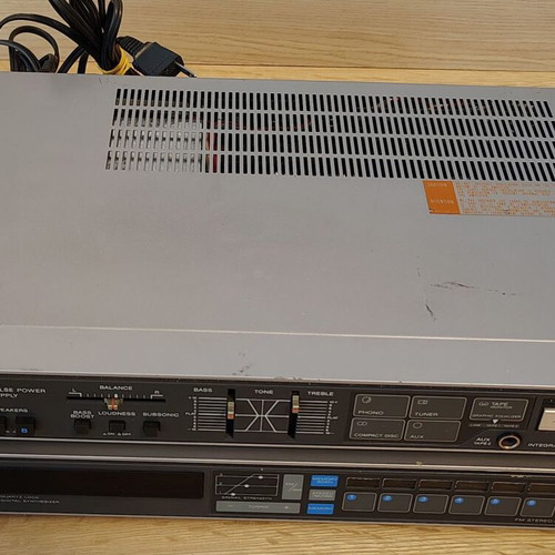 Sony Vintage Hi-Fi Set TA-V5 Amplifier & ST-V5 Tuner