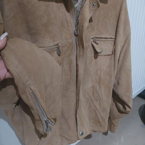 Versace suede jacket vintage collectible