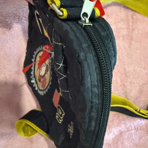 Mini crossbody bag Pucca Funny Love black like new