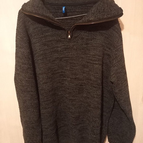 Wool sweater Dream XXL in gray and black like new
