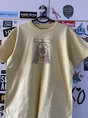Fucking Awesome T-shirt μέγεθος Large σαν καινούργιο, κίτρινο