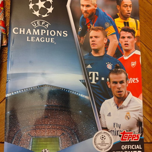 Empty Champions League 2016-2017 album new