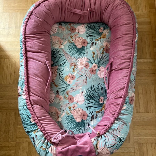 La Milou baby nest used, 100% cotton