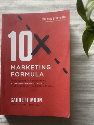 10x Marketing Formula book like new, English