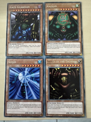 Gate Guardian First Edition Combo Yu-Gi-Oh! cards